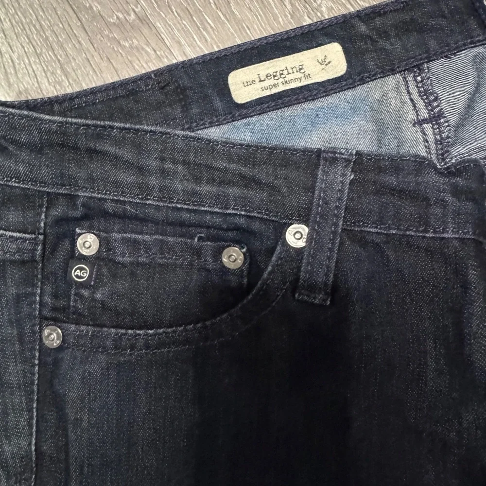 AG Adriano Goldschmied The Leggings Super Skinny Jeans Dark Wash Women's 27